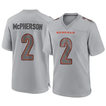 Youth Nike Cincinnati Bengals Evan McPherson Gray Atmosphere Fashion Jersey - Game