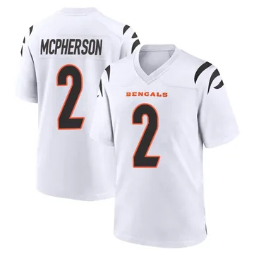Youth Nike Cincinnati Bengals Evan McPherson White Jersey - Game