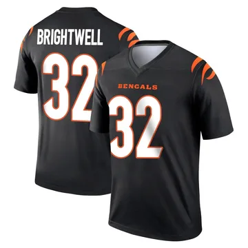 Youth Nike Cincinnati Bengals Gary Brightwell Black Jersey - Legend