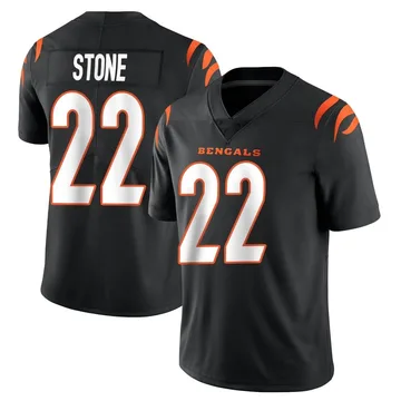 Youth Nike Cincinnati Bengals Geno Stone Black Team Color Vapor Untouchable Jersey - Limited
