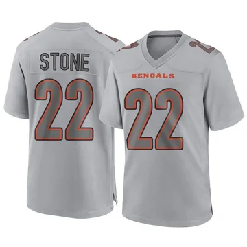 Youth Nike Cincinnati Bengals Geno Stone Gray Atmosphere Fashion Jersey - Game