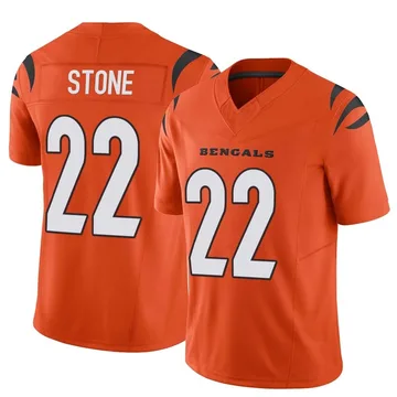 Youth Nike Cincinnati Bengals Geno Stone Orange Vapor F.U.S.E. Jersey - Limited