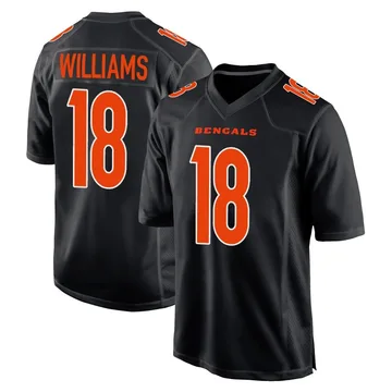 Youth Nike Cincinnati Bengals Isaiah Williams Black Fashion Jersey - Game