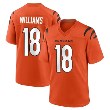 Youth Nike Cincinnati Bengals Isaiah Williams Orange Jersey - Game