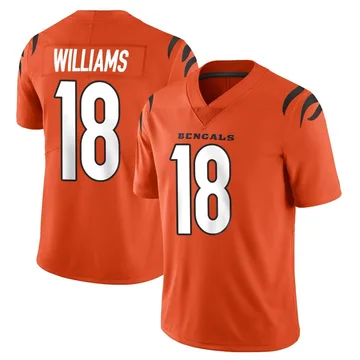 Youth Nike Cincinnati Bengals Isaiah Williams Orange Vapor Untouchable Jersey - Limited