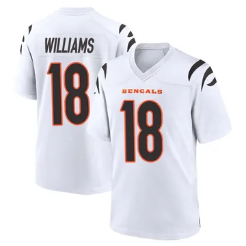 Youth Nike Cincinnati Bengals Isaiah Williams White Jersey - Game