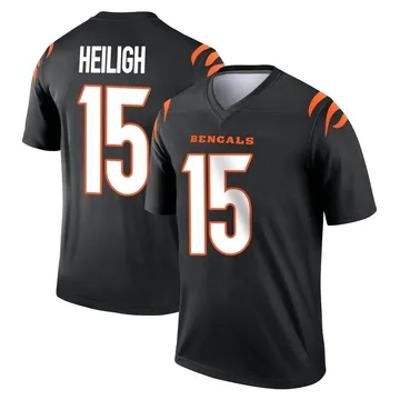 Youth Nike Cincinnati Bengals Jaivon Heiligh Black Jersey - Legend