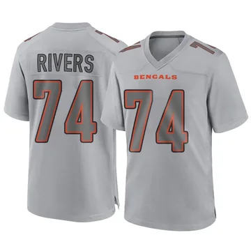 Youth Nike Cincinnati Bengals Jalen Rivers Gray Atmosphere Fashion Jersey - Game
