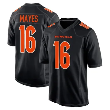 Youth Nike Cincinnati Bengals Jamoi Mayes Black Fashion Jersey - Game
