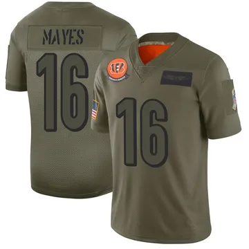 Youth Nike Cincinnati Bengals Jamoi Mayes Camo 2019 Salute to Service Jersey - Limited