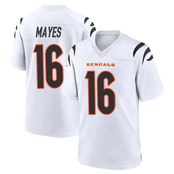 Youth Nike Cincinnati Bengals Jamoi Mayes White Jersey - Game