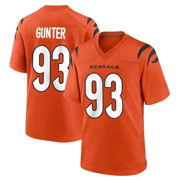Youth Nike Cincinnati Bengals Jeff Gunter Orange Jersey - Game