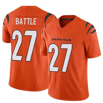 Youth Nike Cincinnati Bengals Jordan Battle Orange Vapor F.U.S.E. Jersey - Limited