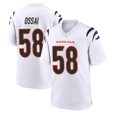 Youth Nike Cincinnati Bengals Joseph Ossai White Jersey - Game