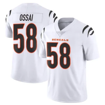 Youth Nike Cincinnati Bengals Joseph Ossai White Vapor Untouchable Jersey - Limited