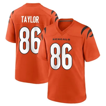 Youth Nike Cincinnati Bengals Kole Taylor Orange Jersey - Game