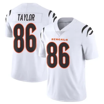 Youth Nike Cincinnati Bengals Kole Taylor White Vapor Untouchable Jersey - Limited