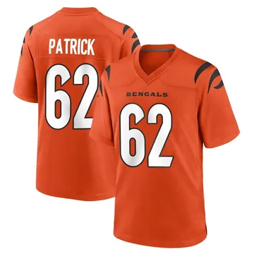 Youth Nike Cincinnati Bengals Lucas Patrick Orange Jersey - Game