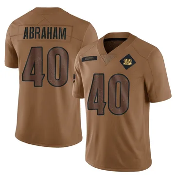 Youth Nike Cincinnati Bengals Micah Abraham Brown 2023 Salute To Service Jersey - Limited