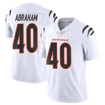 Youth Nike Cincinnati Bengals Micah Abraham White Vapor Untouchable Jersey - Limited