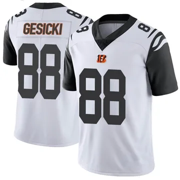 Youth Nike Cincinnati Bengals Mike Gesicki White Color Rush Vapor Untouchable Jersey - Limited