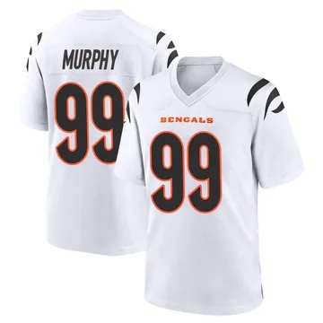 Youth Nike Cincinnati Bengals Myles Murphy White Jersey - Game