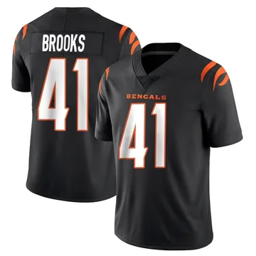 Youth Nike Cincinnati Bengals Nate Brooks Black Team Color Vapor Untouchable Jersey - Limited