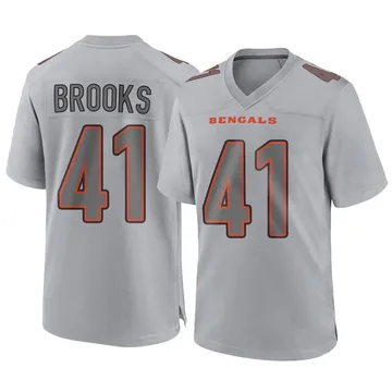 Youth Nike Cincinnati Bengals Nate Brooks Gray Atmosphere Fashion Jersey - Game