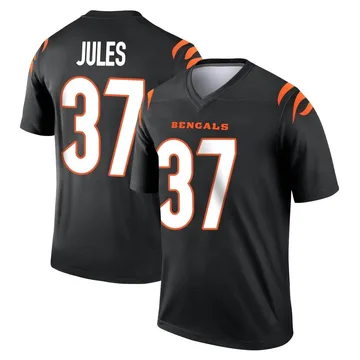 Youth Nike Cincinnati Bengals PJ Jules Black Jersey - Legend
