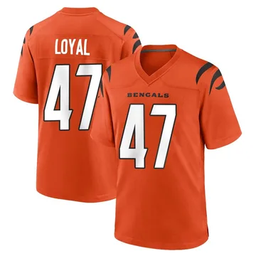 Youth Nike Cincinnati Bengals Shaquan Loyal Orange Jersey - Game