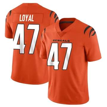 Youth Nike Cincinnati Bengals Shaquan Loyal Orange Vapor Untouchable Jersey - Limited