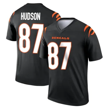 Youth Nike Cincinnati Bengals Tanner Hudson Black Jersey - Legend