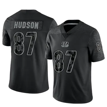 Youth Nike Cincinnati Bengals Tanner Hudson Black Reflective Jersey - Limited