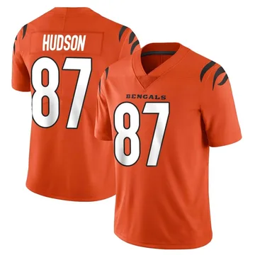 Youth Nike Cincinnati Bengals Tanner Hudson Orange Vapor Untouchable Jersey - Limited