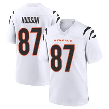 Youth Nike Cincinnati Bengals Tanner Hudson White Jersey - Game