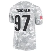 Youth Nike Cincinnati Bengals Tariqious Tisdale Arctic Camo 2024 Salute to Service Jersey - Limited