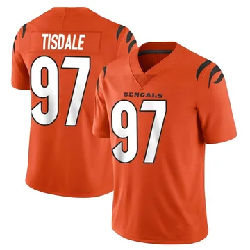 Youth Nike Cincinnati Bengals Tariqious Tisdale Orange Vapor Untouchable Jersey - Limited
