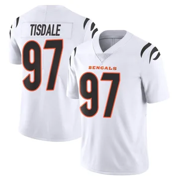 Youth Nike Cincinnati Bengals Tariqious Tisdale White Vapor Untouchable Jersey - Limited