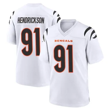 Youth Nike Cincinnati Bengals Trey Hendrickson White Jersey - Game