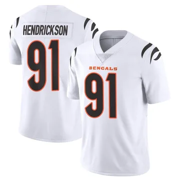 Youth Nike Cincinnati Bengals Trey Hendrickson White Vapor Untouchable Jersey - Limited