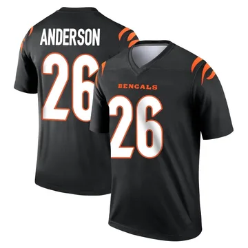Youth Nike Cincinnati Bengals Tycen Anderson Black Jersey - Legend
