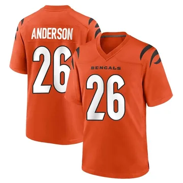 Youth Nike Cincinnati Bengals Tycen Anderson Orange Jersey - Game