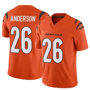 Youth Nike Cincinnati Bengals Tycen Anderson Orange Vapor F.U.S.E. Jersey - Limited