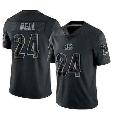 Nike Cincinnati Bengals No24 Vonn Bell Silver Women's Stitched NFL Limited Inverted Legend 100th Season Jersey