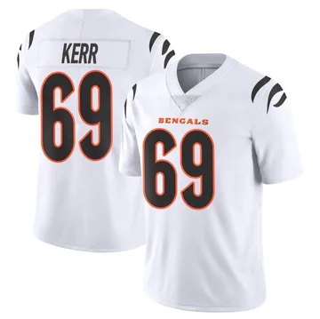 Youth Nike Cincinnati Bengals Zach Kerr White Vapor Untouchable Jersey - Limited
