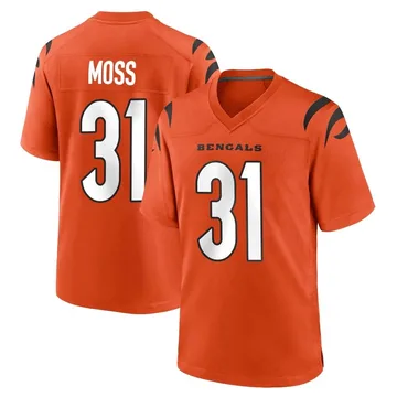 Youth Nike Cincinnati Bengals Zack Moss Orange Jersey - Game
